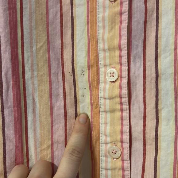 Basic Editions striped sleeveless top - Picture 3 of 5